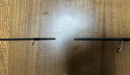 【実験】折れた釣り竿を修復して、実釣してみた